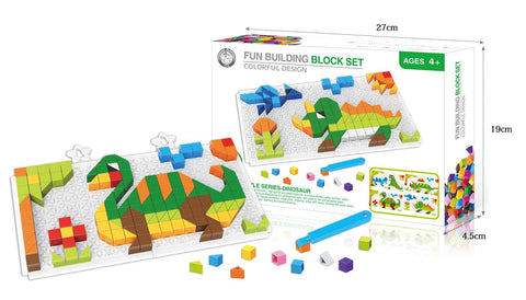 Building Block Set For Kids | Best Quality Block Table Toy For Kids - Toys For Boys &amp; Girls - Building Blocks with Table ( Random design  )