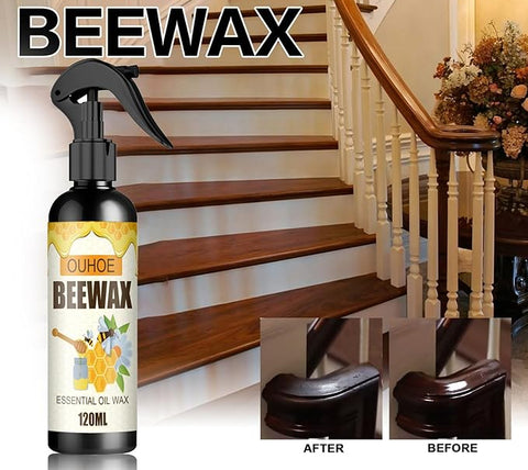 A Fresh deal Beewax spray  (120ml)  + Beewax 85g(wax) + sponge Beeswax Furniture Polish and Cleaner