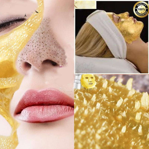 Dr Rashel Original Gold Peel Off Facial Mask – Glow Like Pure Gold – Deep Cleansing &amp; Radiant Glow - 100 ML