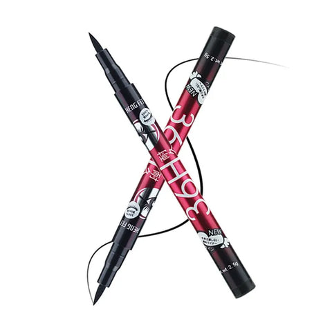 (Pack of 06) YANQINA 36H Precision Liquid Waterproof Eyeliner Pencil | Eye Liner (Black)