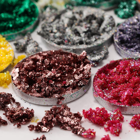 Glitter Butter Sparkle Eyeshadow Palette 9 in 1 Kit for Eye Makeup Shimmer Highlighter Metallic Eye Shadow, Rainbow Eyeshadow Pallets