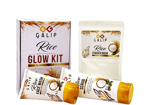 GALIP Rice Glow Kit - Korean Glow Mask - Korean Glow Kit | Best Quality Skin Care Kit - Beauty Kit