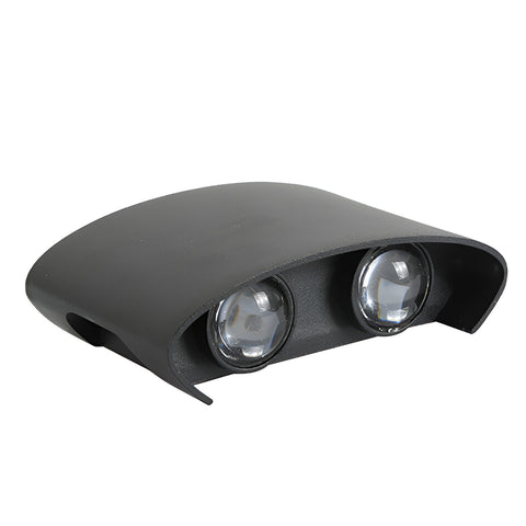 4 Way Outdoor Waterproof Wall Light, Fancy LED light for wall, Aluminium IP65 Waterproof Outdoor Wall Lamps - 4 Watts