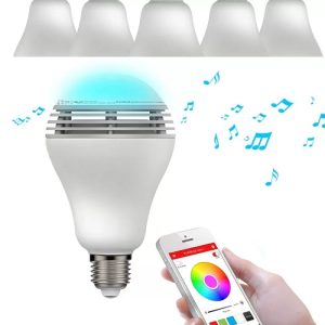 E27 Bluetooth Smart LED Bulb with Speaker with APP Control It