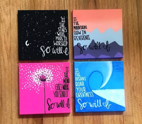 3D CANVAS FRAME FOR WALL &amp; HOME DECORE 4 PEC