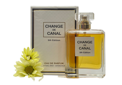 Change De Canal 5th Edition Eau De Parfum 3.4 FL OZ By Fragrance World Long Lasting Fragrance 50ml