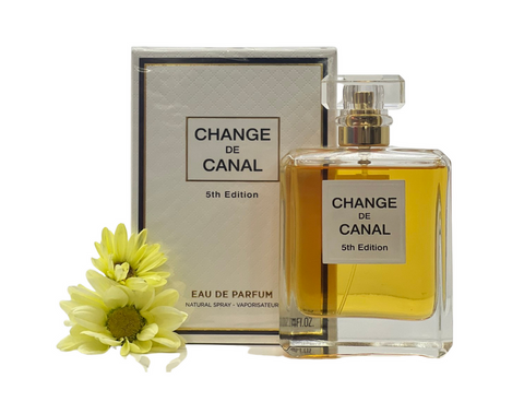 Change De Canal 5th Edition Eau De Parfum 3.4 FL OZ By Fragrance World Long Lasting Fragrance 50ml
