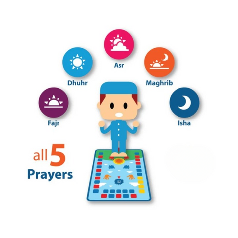 Educational Smart Interactive Islamic Voice Prayer Mat for Kids