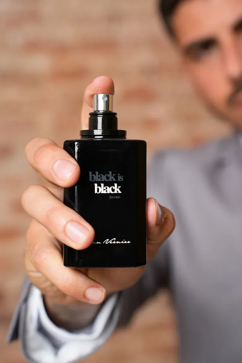 Black Is Black Perfume For Men | Best Quality Perfume For Men | Eau De Parfum - 100ml - 80% Vol - 3.3floz