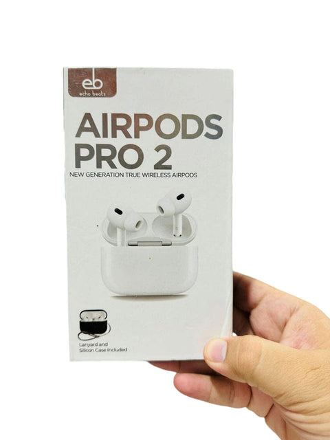 Echo Beat Airpods Pro 02 | Best Quality Airpods Pro 02 - Echo Beat Airpods - White Color