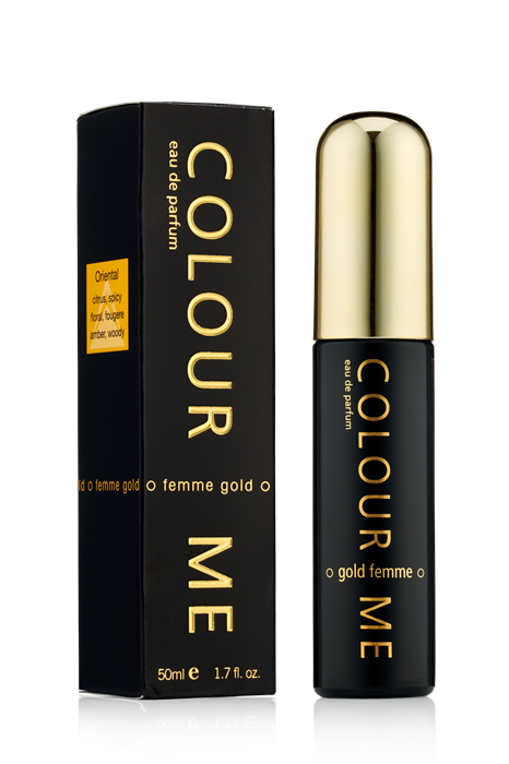 COLOUR ME Perfume Gold Femme 50 ML | Best Quality Fragrance For Men &amp; Women