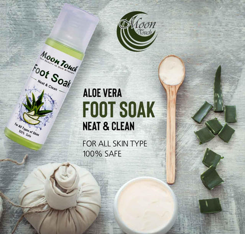 Aloe Vera Foot Soak - 100ml | Moon Touch | Best Quality Foot Soak