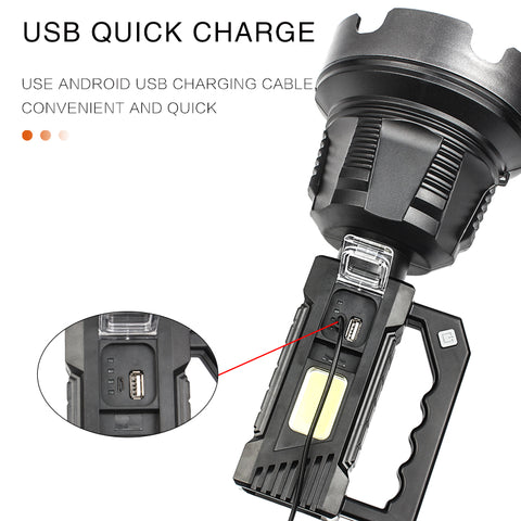CB T-200 Сова USB Rechargeable Portable Torch/Emergency Light /Compact and Versatile Lighting Solution