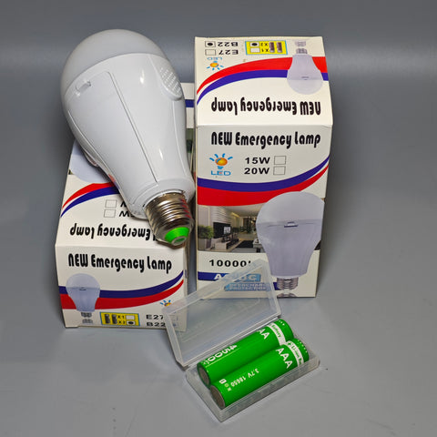 Emergency LED Light Bulb 20W Rechargeable Emergency Lamp/ Ideal for home improvement and electrical needs