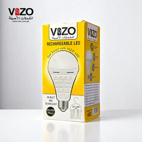 AC/DC LED Emergency Bulb – 15W (Auto-Charging + Dual Mode) | Best Quality Light Bulb | Bulb For Home &amp; Office - Rechargeable Bulb