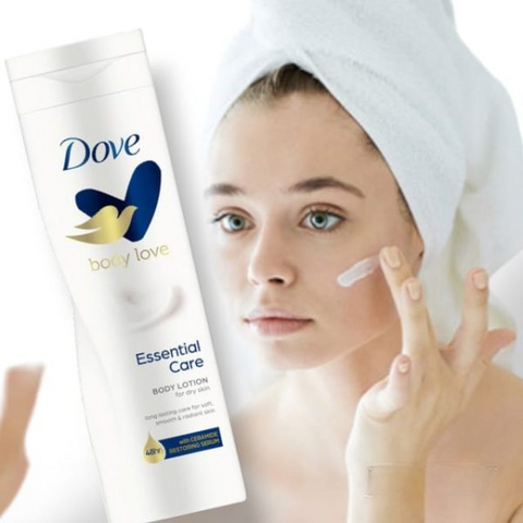 Dove Body Love Essential Care Nourishing Body Lotion for Dry Skin