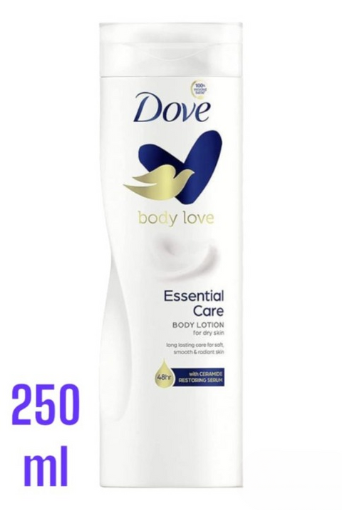 Dove Body Love Essential Care Nourishing Body Lotion for Dry Skin