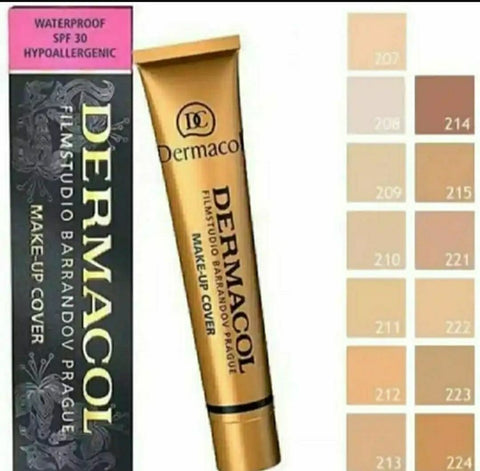 Dermacol Makeup Cover Foundation | Best Quality Makeup Cover Foundation - 30g - Waterproof Foundation - F11 Shade