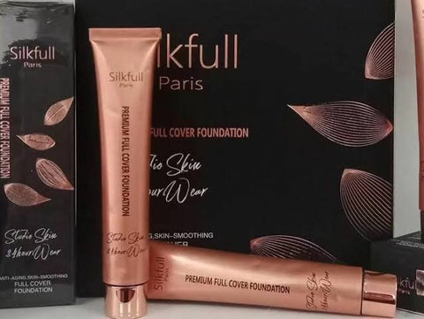 1 Piece Silkfull Tube MakeUp Foundation Waterproof | Best Quality Long-Lasting Foundation Makup Foundation 15g
