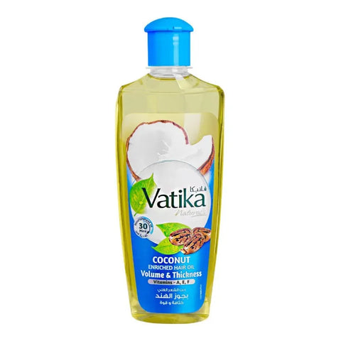 Dabur Vatika Naturals Volume &amp; Thickness Coconut Enriched Hair Oil, 200ml