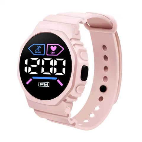 Electronic Watch Digital LED Display | Power-saving Multifunctional Precise Time | Casual Large Screen Sports Student Watch