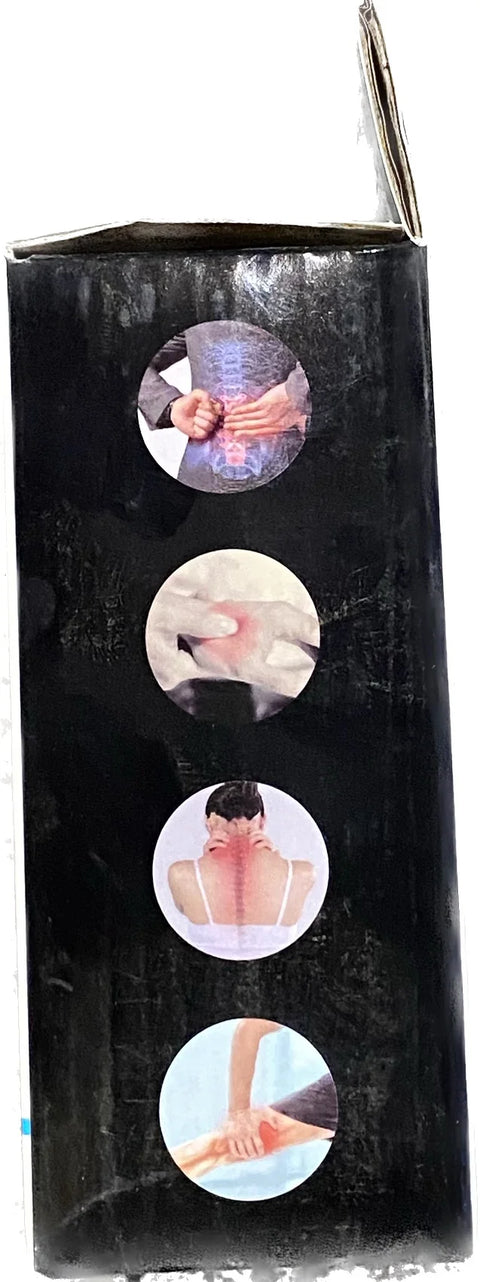 Black Mini Fascial Gun Deep Muscle Massager Mini Head and Face Massager Portable Suitable For Gym