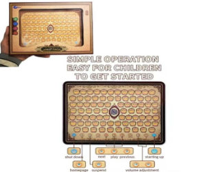 Arabic Learning Machine With Box | Arabic language teaching tablet for children | Arabic language teaching tablet to teach Arabic to children through reading
