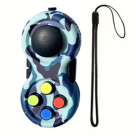 Fidget Pad Retro Classic Fidget Controller Handheld Fidget Game Controller Fun Fidget Pad Packs Classic Fidget Toys - Random Color &amp; Design