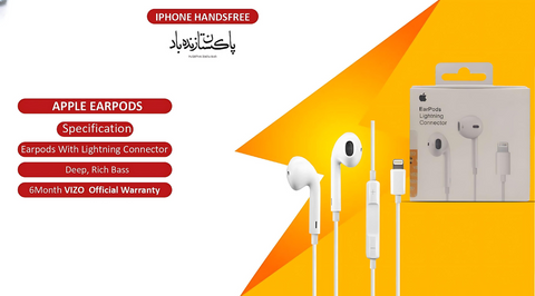 Apple Ear-Pods Lightning Connector | Ear Phone for Iphone