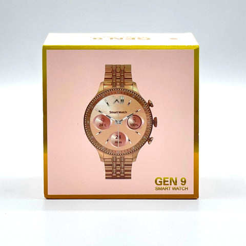 Gen 9 Smart Watch for Women – Elegant Fitness &amp; Lifestyle Watch with 2 Interchangeable Straps