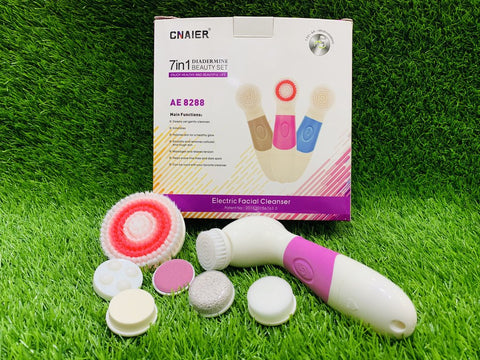 CNAIER 7 in 1 Facial Massager and Facial Cleansing Set