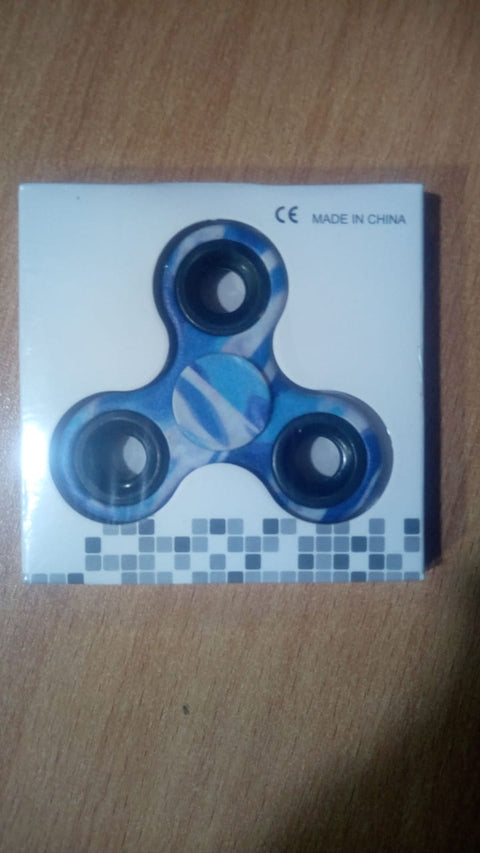 Fidget Spinner Stress Reducer Toy Metal Barring Multi Color.