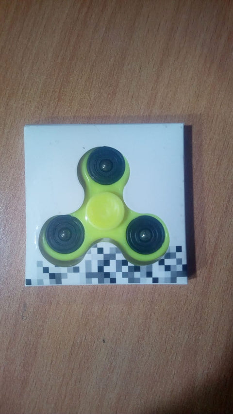 Fidget Spinner Stress Reducer Toy Metal Barring Multi Color.