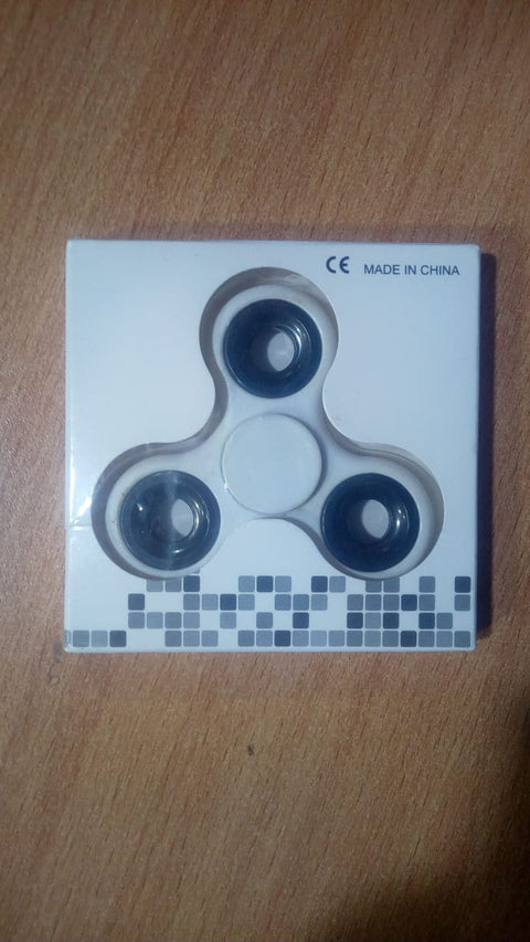 Fidget Spinner Stress Reducer Toy Metal Barring Multi Color.