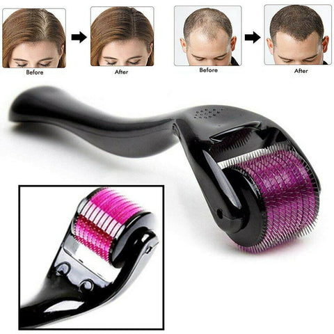 Derma Roller (0.5 size only) Titanium Micro Needles for Beard Growth and Hair Loss 0.5mm Smoothen Skin &amp; Reduce Fine Lines Face roller best