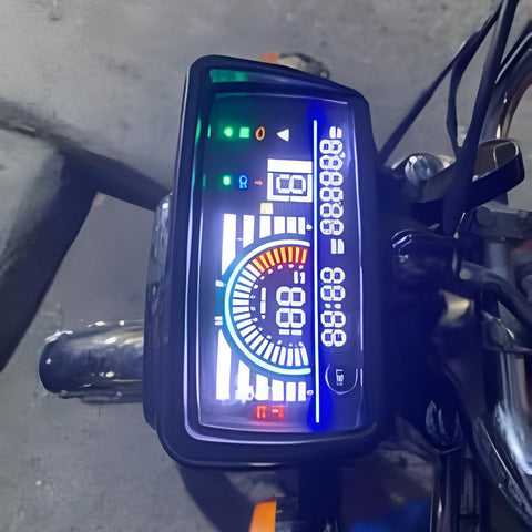 Digital speedometer for cg125 bike fully digital meter for motorcycle