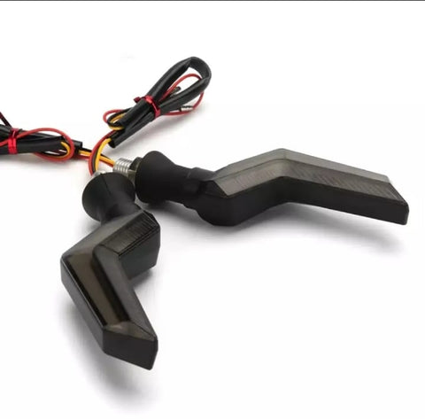 2pcs motorcycle turn signals Light indicator 12v running indicator for all bikes