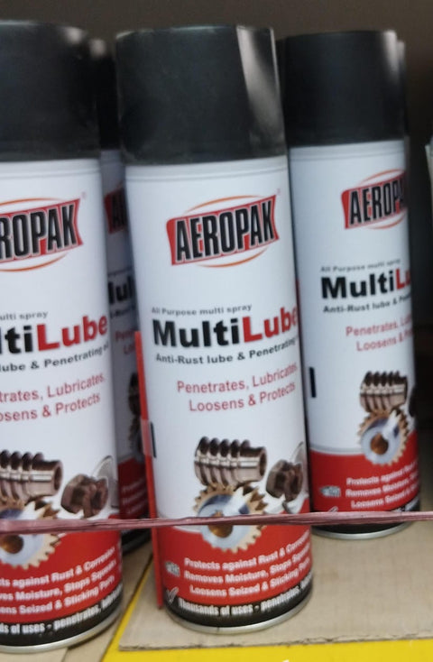 AEROPAK 500ML Rust Loosener and Remover with lubrication