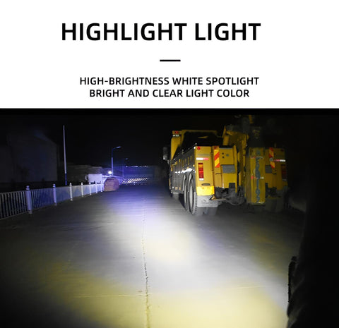 2PCS Work Lights 6 LED Motorcycle Headlight Spot Light Waterproof Super Bright Auxiliary Scooters Universal 12v Led Bar