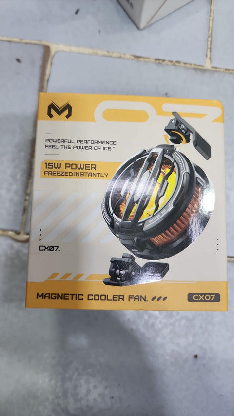 CX07 mobile phone radiator | Mobile Cooling Rediator Fan - 15W Semiconductor Radiator - Magnatic Cooling Fan Universal Phone Cooling Fan