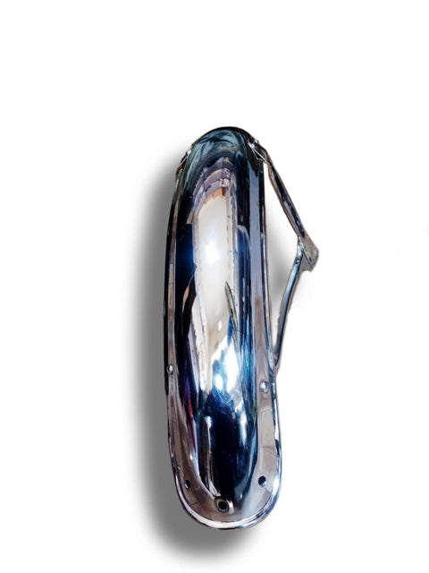 Front Cut Mudguard for 70cc and 125cc cafe racer bikes | Chrome Mudguard metal quality