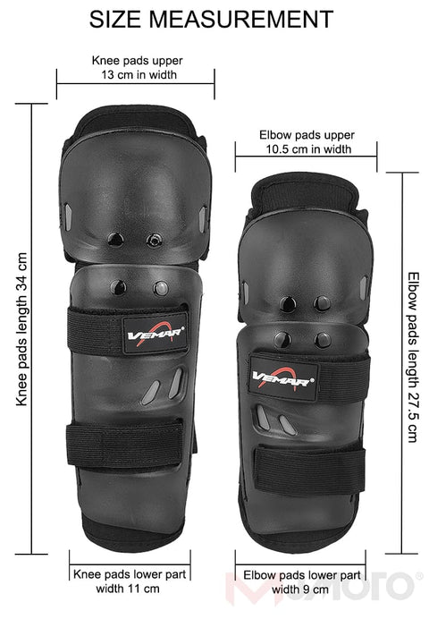 4 pcs Breathable Motorcycle Knee Elbow Pads, Motocross Elbow Pads, Windproof Motorbike Protective Gear, Anti-collision, Anti-fall, New