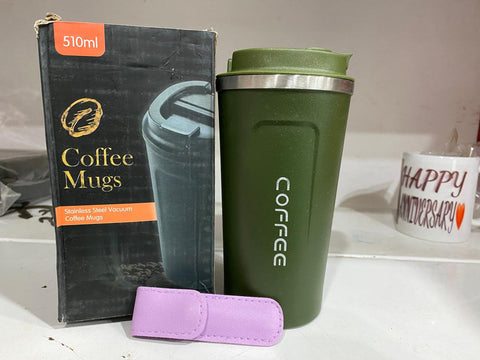 Deal pack of 2 - Vacuum Tea &amp; Coffee Mug (510 ml) &amp; Ear Wax Cleaner Kit (Random color)