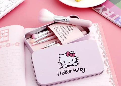 8 Pcs Makeup Brush Set &amp; Liner Deal