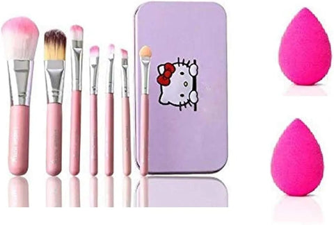 (8 in 1 ) Makeup Brush Set &amp; Blender Deal
