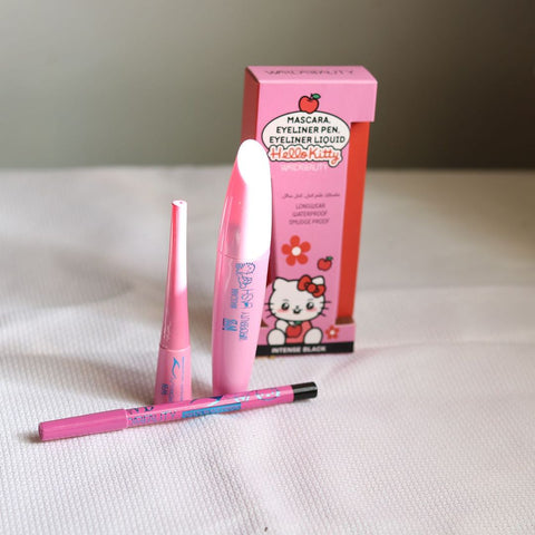 Cute Kitty 3 in 1 Mascara, Eyeliner, Pencil