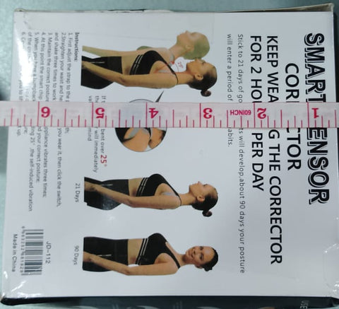 Adjustable Spine Back Support Posture Sensor Belt chargeable