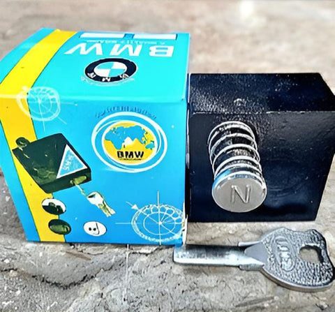 Bike Push Handle Lock Safety Bike with L key