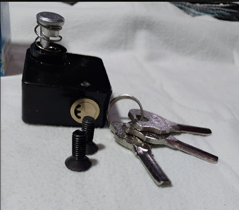 Bike Push Handle Lock Safety Bike with L key