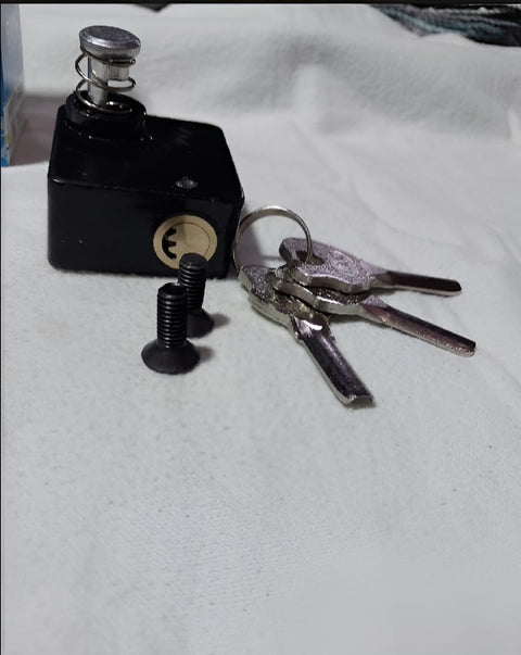 Bike Push Handle Lock Safety Bike with L key